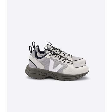 Silver/White Women's Veja VENTURI B-MESH Running Shoes | AU 441FDN